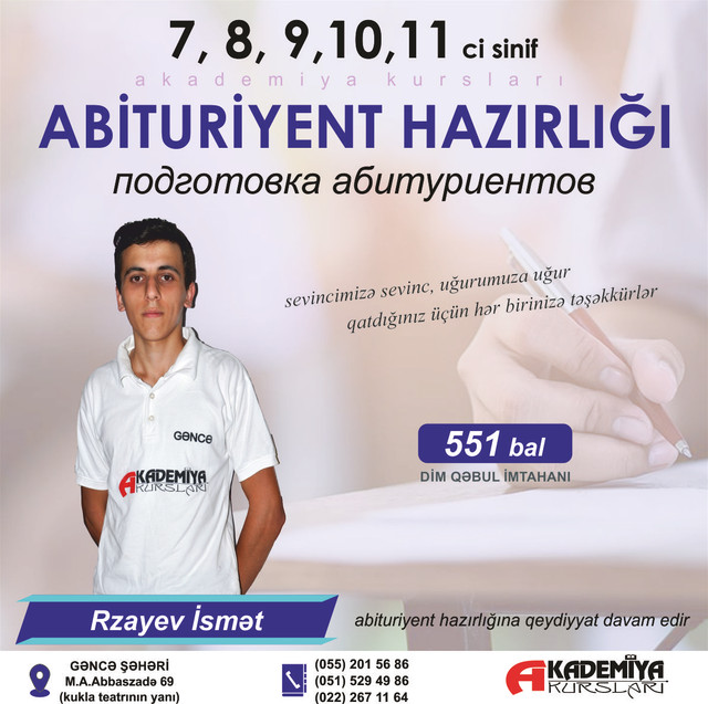 9 Rzayev İsmət 551