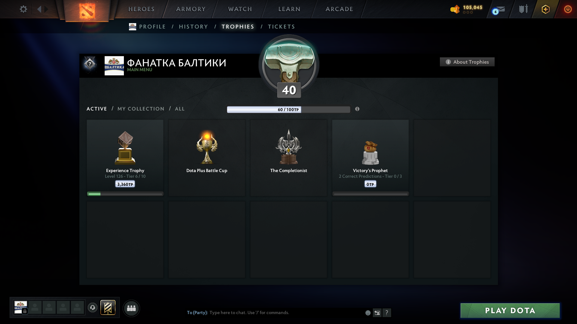 Dota 2 Account  MMR