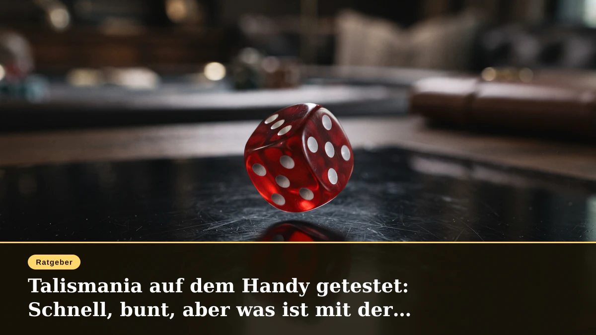 Talismania auf dem Handy getestet: Schnell, bunt, aber was ist mit der Lizenz?