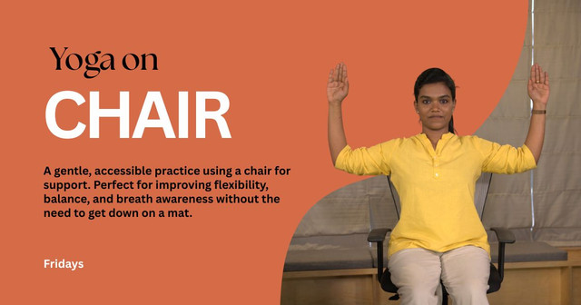 Live Chair Yoga
