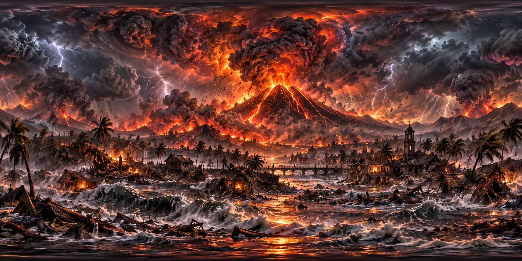 Room 03 — Cage Panorama B — Catastrophic Nature — 360 degree equirectangular