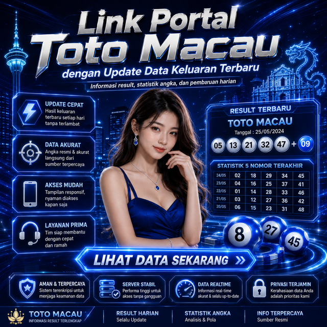 PAJEROTOTO : Link Portal Toto Macau dengan Update Data Keluaran Terbaru