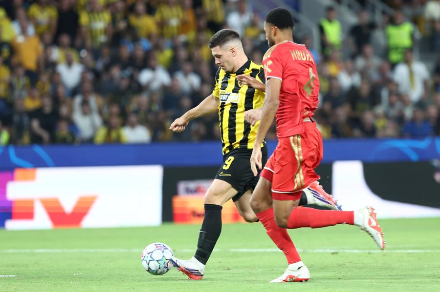 ΑΕΚ - ΛΑΣΚ: Κοντά στο 1-0 η ΑΕΚ με τετ α τετ του Γιόβιτς (VIDEO)