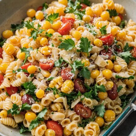Ultimate Mexican Street Corn Pasta Salad Recipe