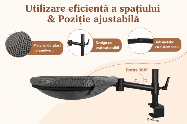 Pat suspendat pentru pisici NextWave - imagine 1