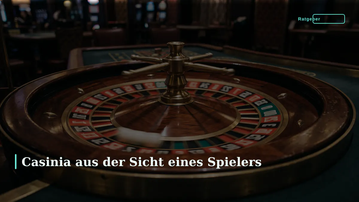 Casinia aus der Sicht eines Spielers