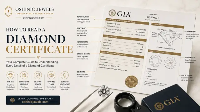 How to Read a Diamond Certificate: A Complete Buyer’s Guide