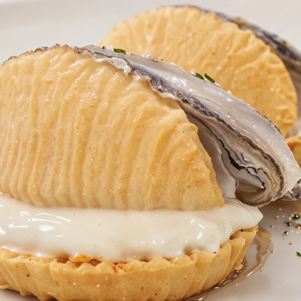 Oyster Shell Cream Wafers: A Bakery Pastry from an Era of Delicate Desserts