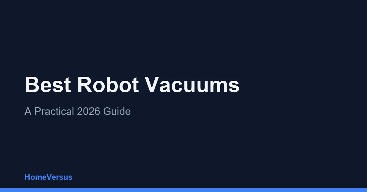 Best Robot Vacuums