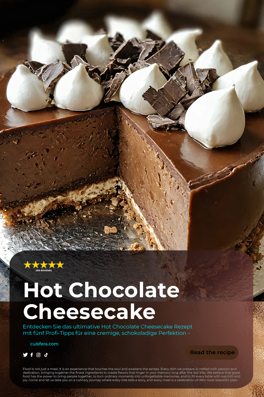 Hot Chocolate Cheesecake