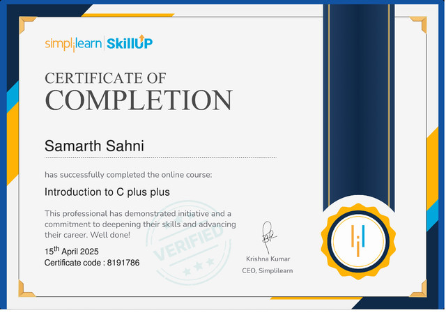 C-certificate