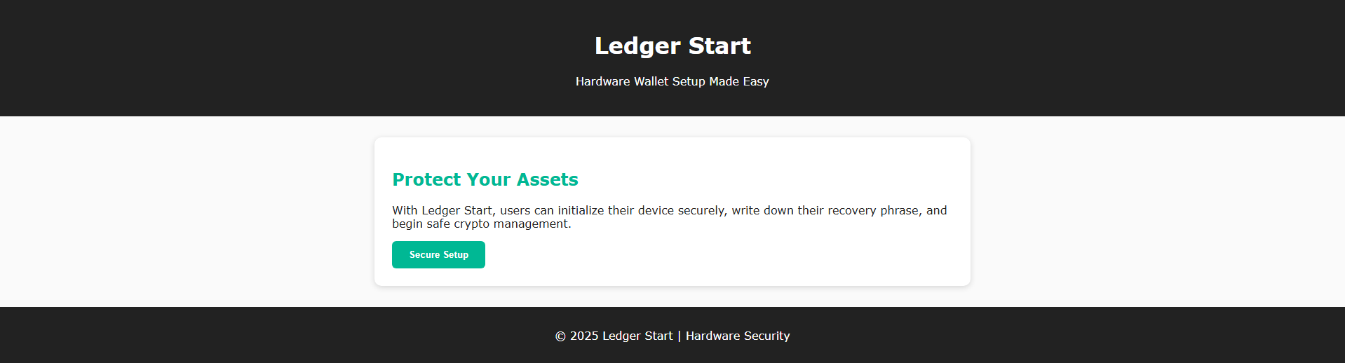 Stored screenshot of start-web-ledgar.pages.dev
