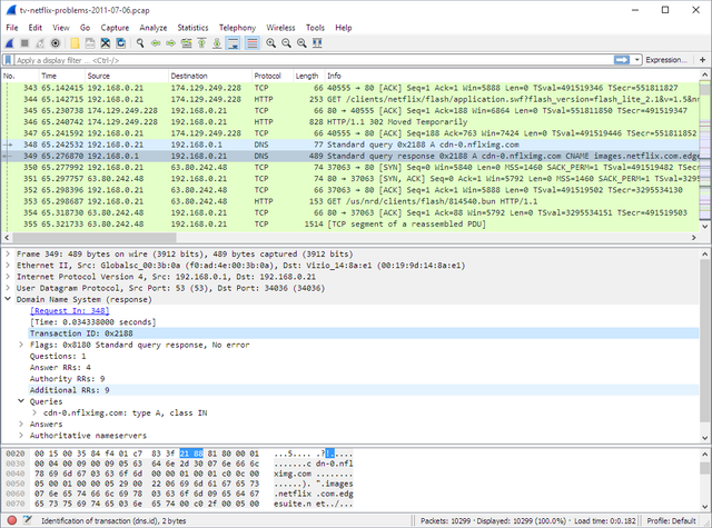 Using Wireshark