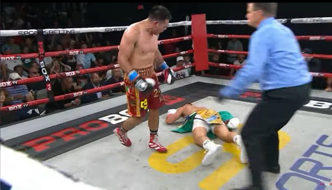 Guido Schramm cayó por KO 6 frente a Vladimir Hernández