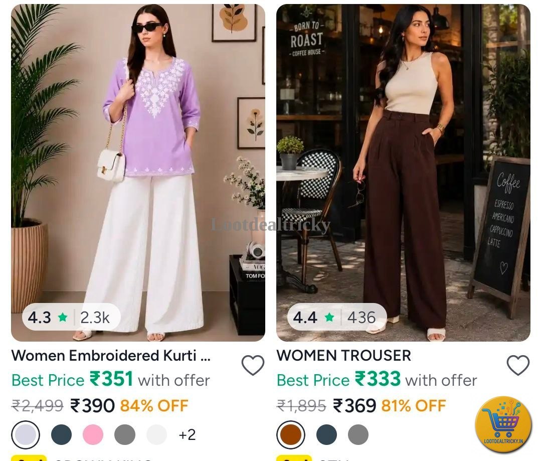 Fashion Steals Under – Just ₹499 | Exclusive Sale Discount