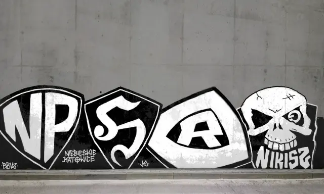 Graffiti artwork by vandald