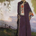 Портрет жены Е П Нестеровой 1906