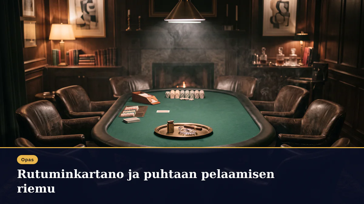 Rutuminkartano ja puhtaan pelaamisen riemu