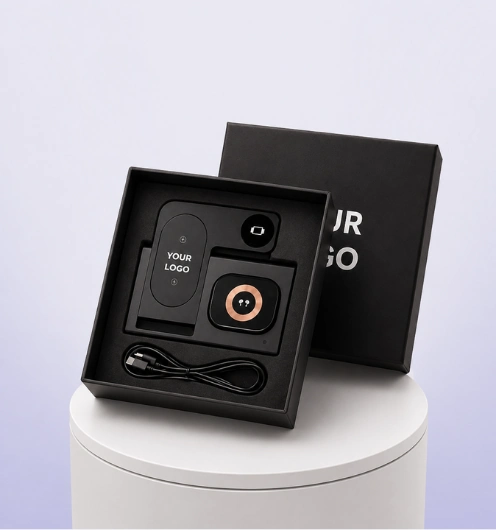 Personalized branded 4-in-1 wireless charger