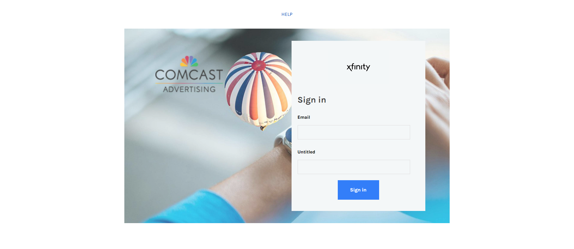 Screenshot of xfinityonlineweb.weebly.com