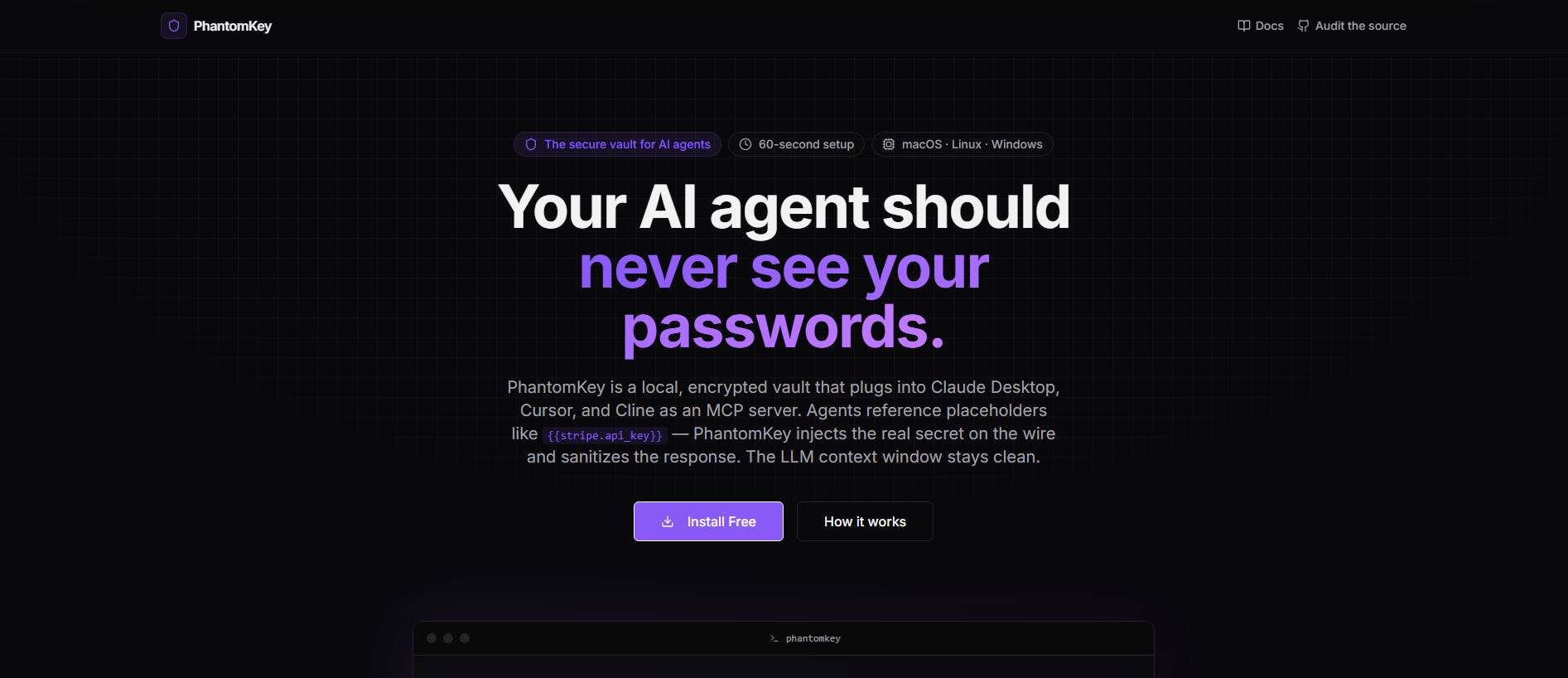 Forensic screenshot of [REDACTED] showing the phishing page layout