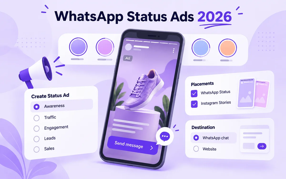 WhatsApp Status ads 2026 guide