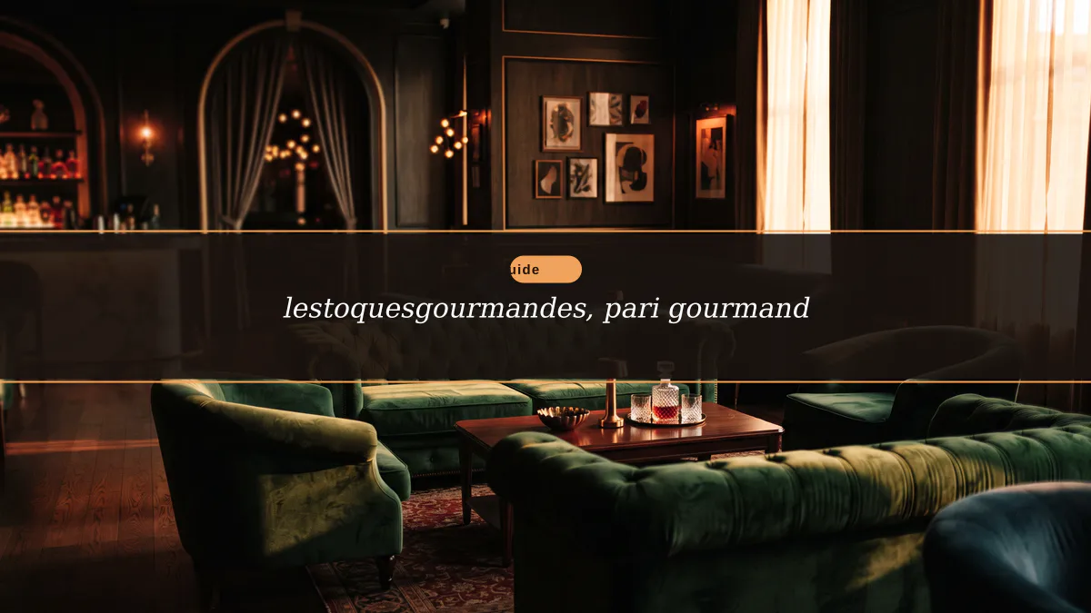 lestoquesgourmandes, pari gourmand