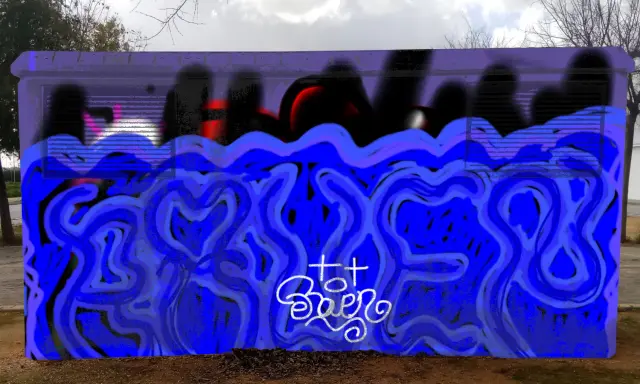 Graffiti artwork by Ksksksskk