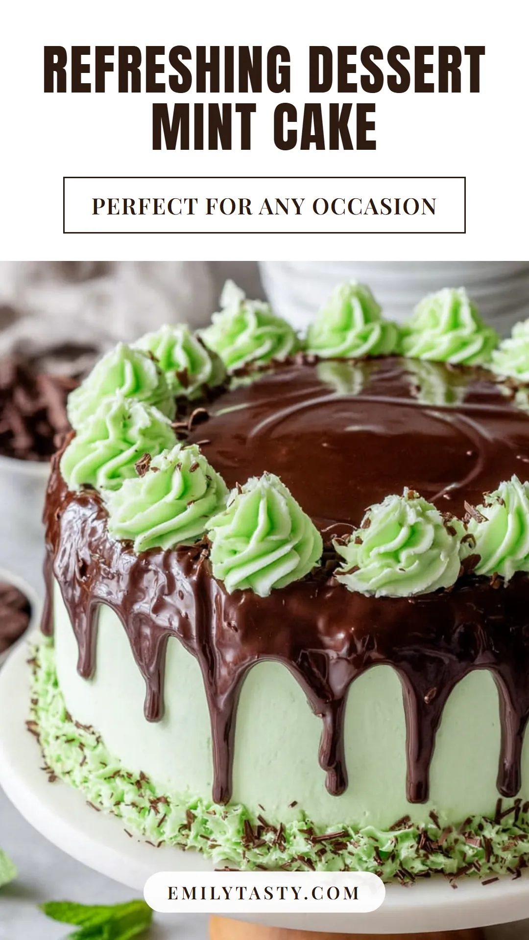 This moist mint cake is a delightful dessert that will impress your guests at any celebration. With its refreshing mint flavor and fluffy texture, it's an easy homemade treat that's perfect for birthdays or special occasions. The combination of mint and cake creates a unique taste that everyone will love. Don't miss out on this delicious recipe that's sure to become a favorite. Click to discover the full recipe and make your own mint cake today!