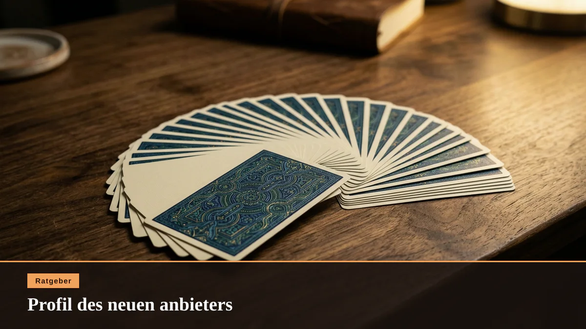 Profil des neuen anbieters