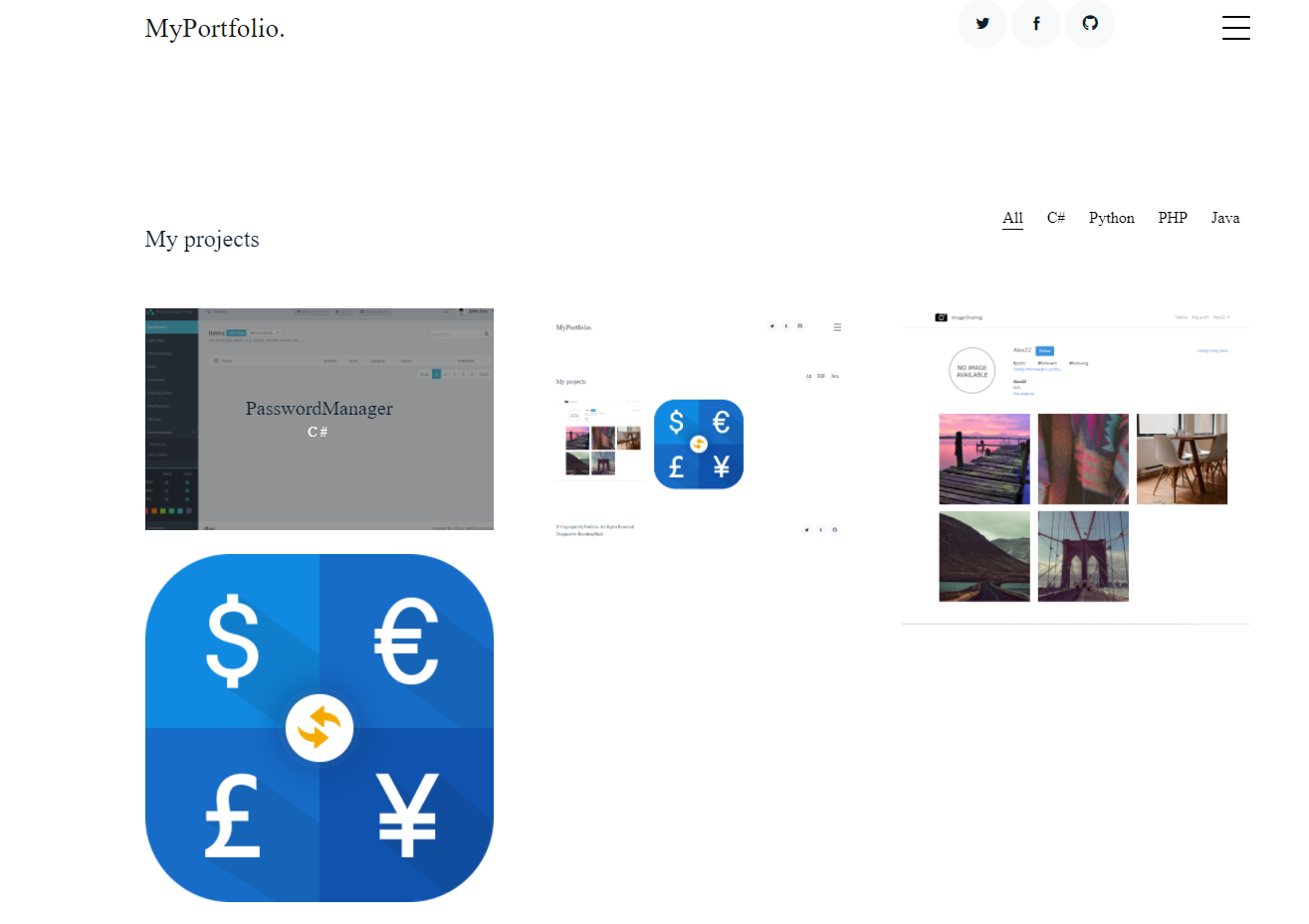 GitHub - PrzemyslawRodzik/personal_portfolio: Portfolio website with ...