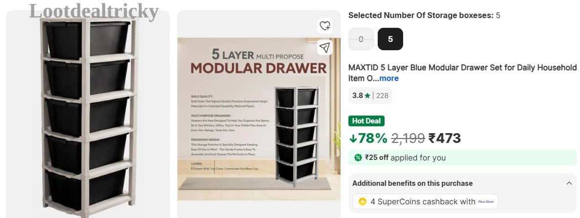 5 Layer Blue Offer Image