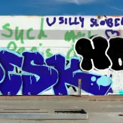 Graffiti artwork by Pesk