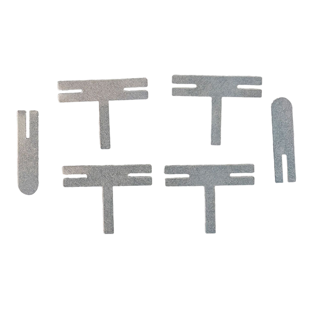 Bộ kẽm hàn khối pin 5S1P 4 miếng T 2 miếng I chính hãng Vĩ Gia Shop