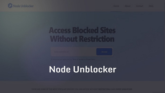 node unblocker
