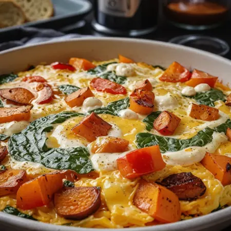 Sweet Potato Egg Casserole for a Healthy Breakfast