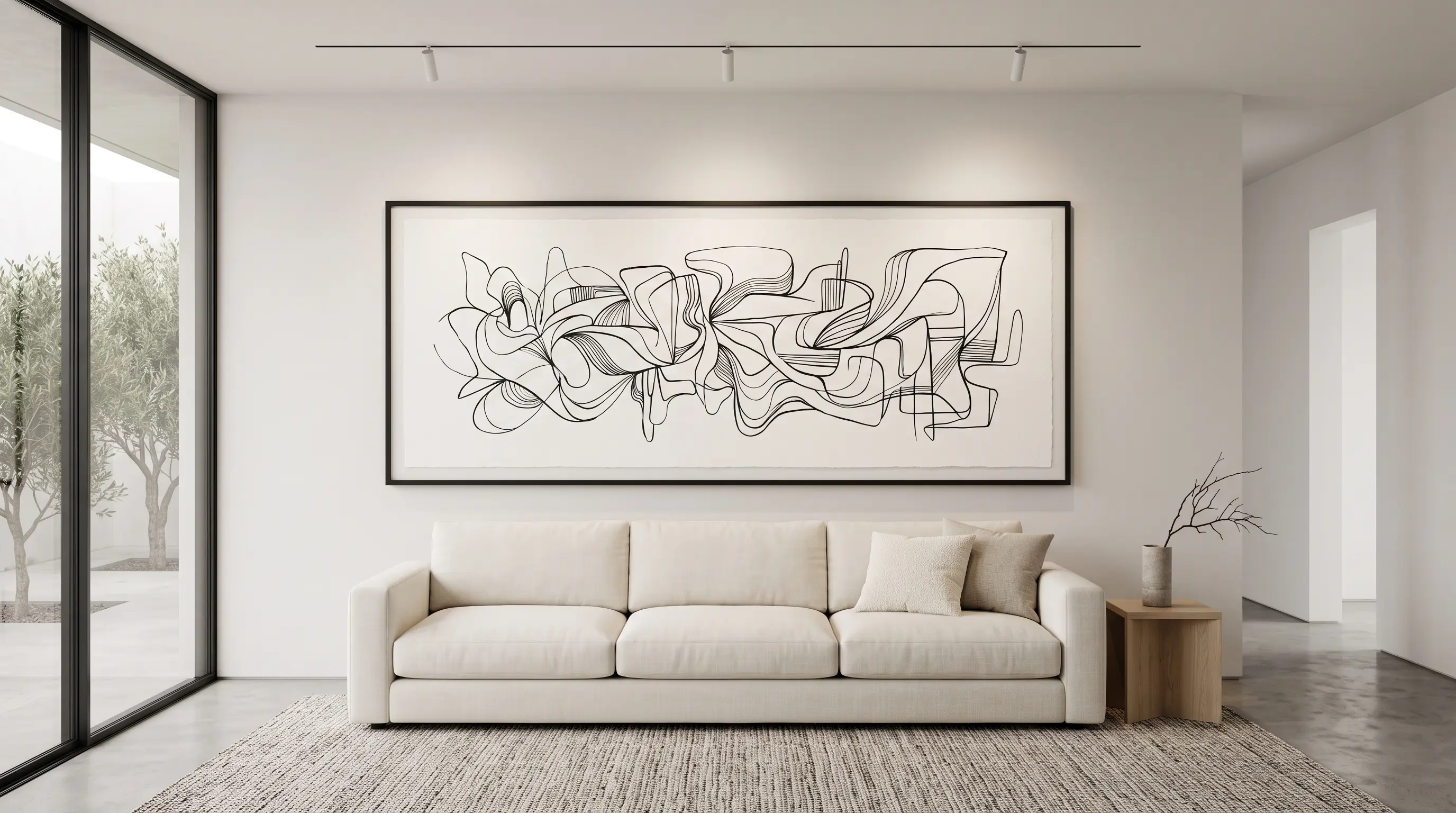 Large Statement Wall Art Minimalist