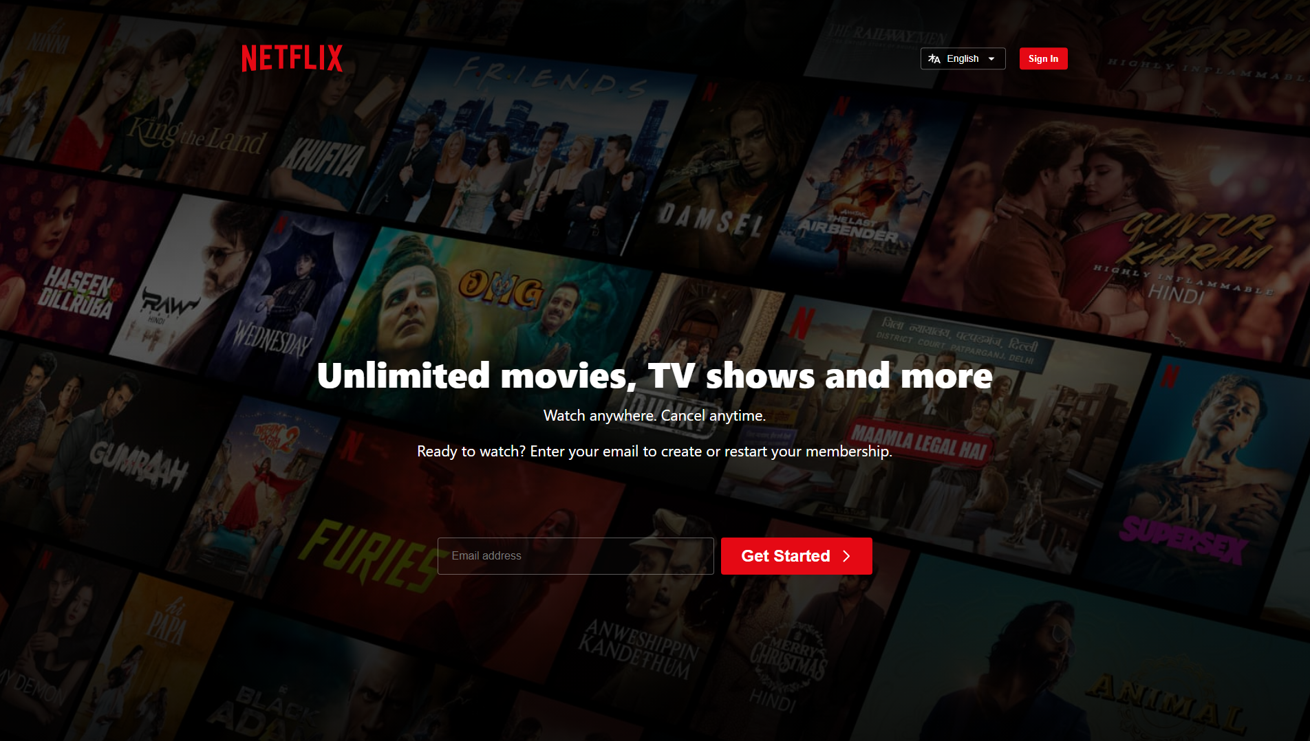 Stored capture of netflix-clone-delta-hazel.vercel.app