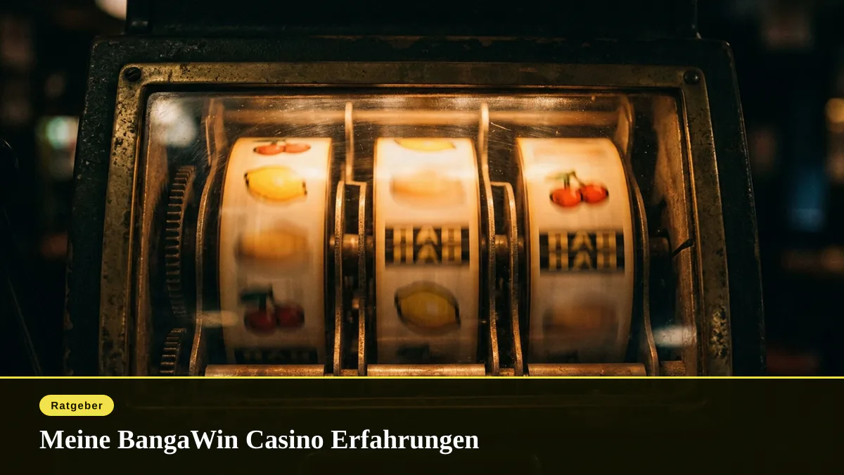Meine BangaWin Casino Erfahrungen