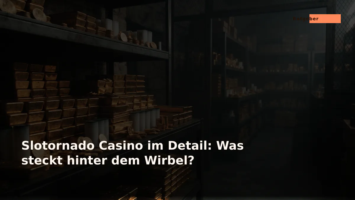 Slotornado Casino im Detail: Was steckt hinter dem Wirbel?