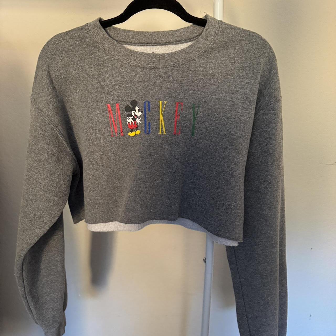 Disney Women's Grey Sweatshirt