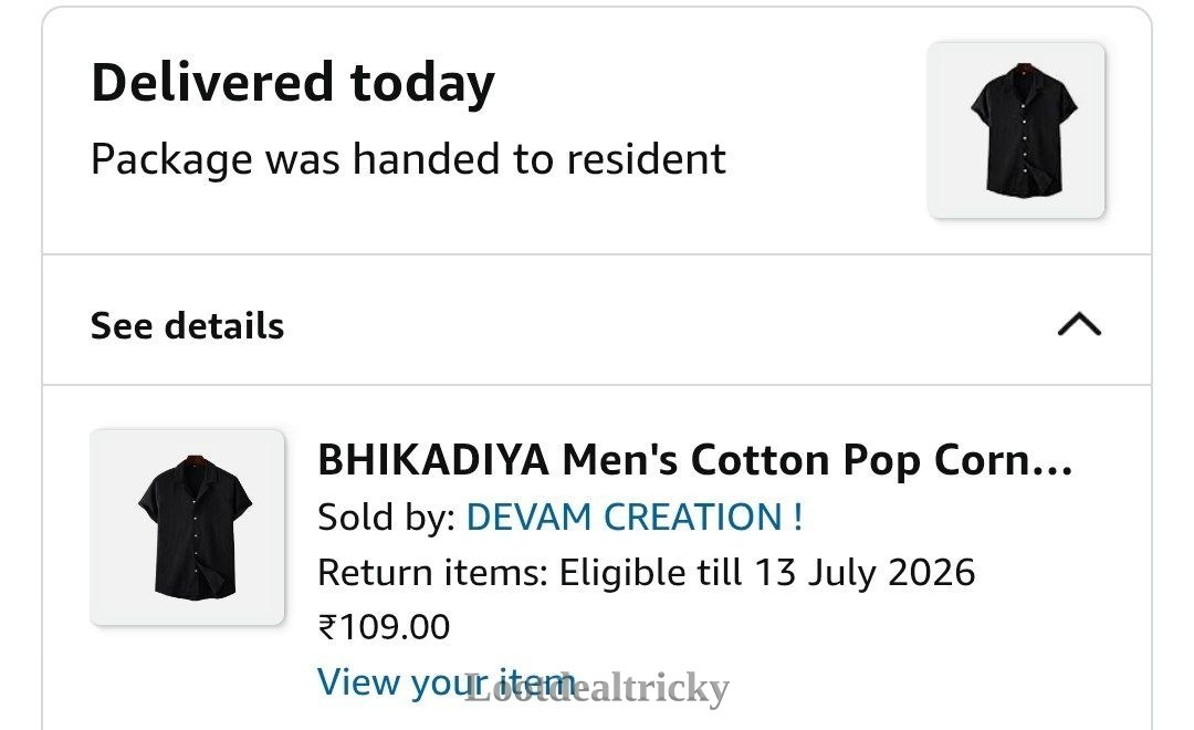 My Order Delivered – Excellent Saving Offer @ ₹109 My Order Delivered – Excellent Saving Offer @ ₹109