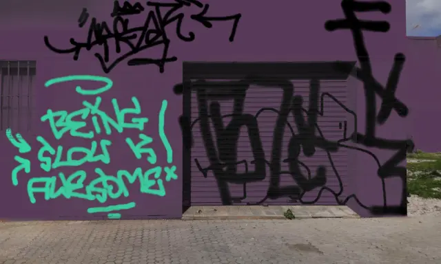 Graffiti artwork by ACE