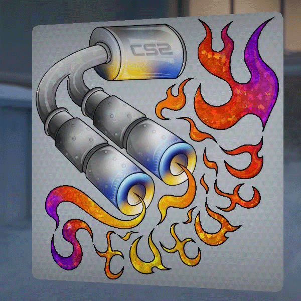 Stututu Sticker Steam Workshop::🖼️Lone Wolf Stickers CS2