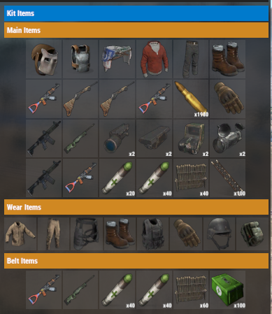 Vanguard Weapons