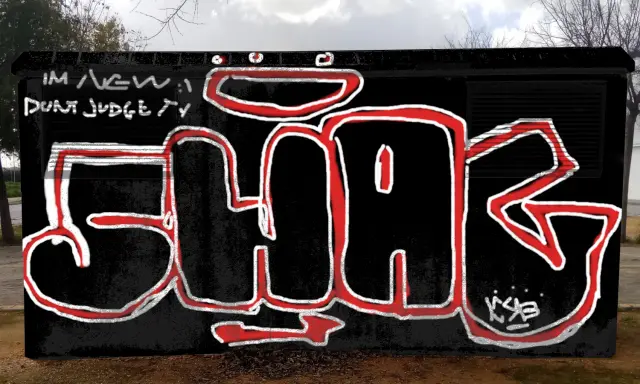 Graffiti artwork by drako777