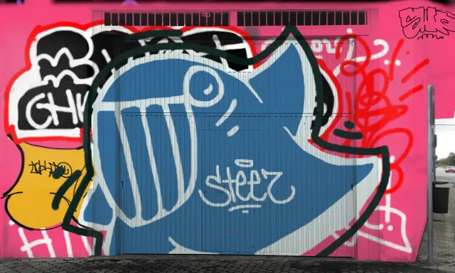 Graffiti artwork by Steez116