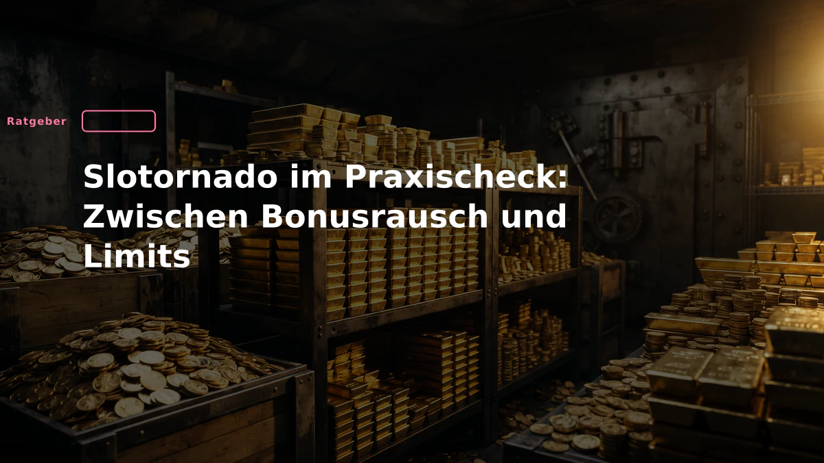 Slotornado im Praxischeck: Zwischen Bonusrausch und Limits
