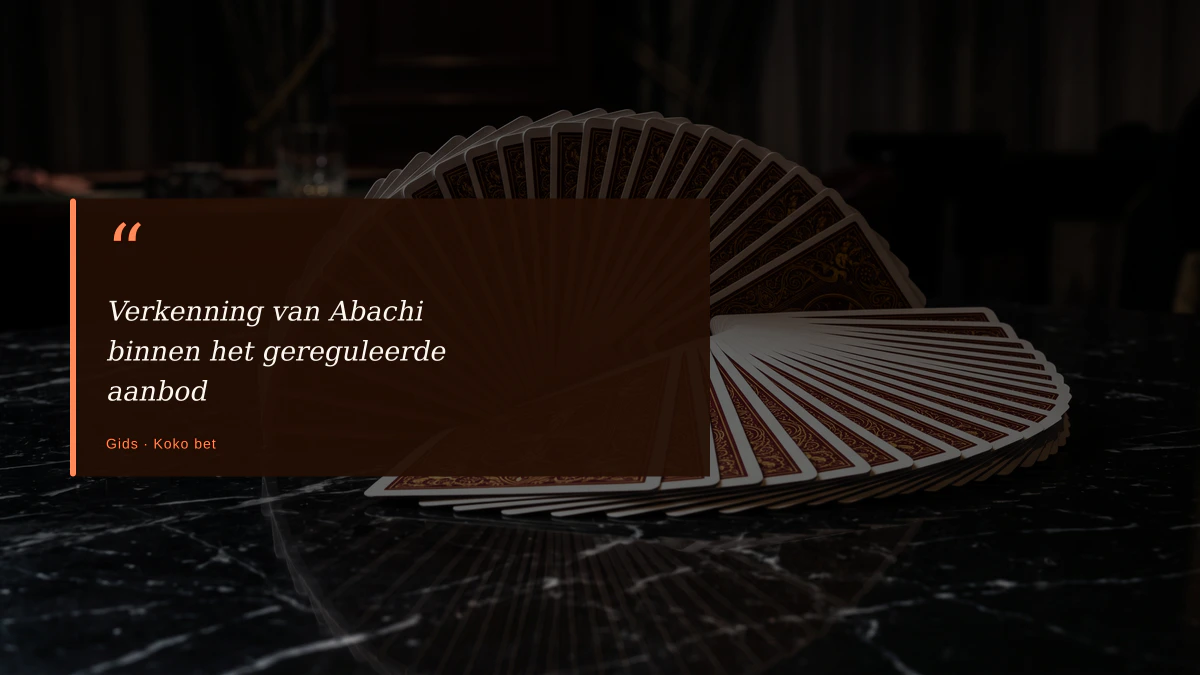 Verkenning van Abachi binnen het gereguleerde aanbod