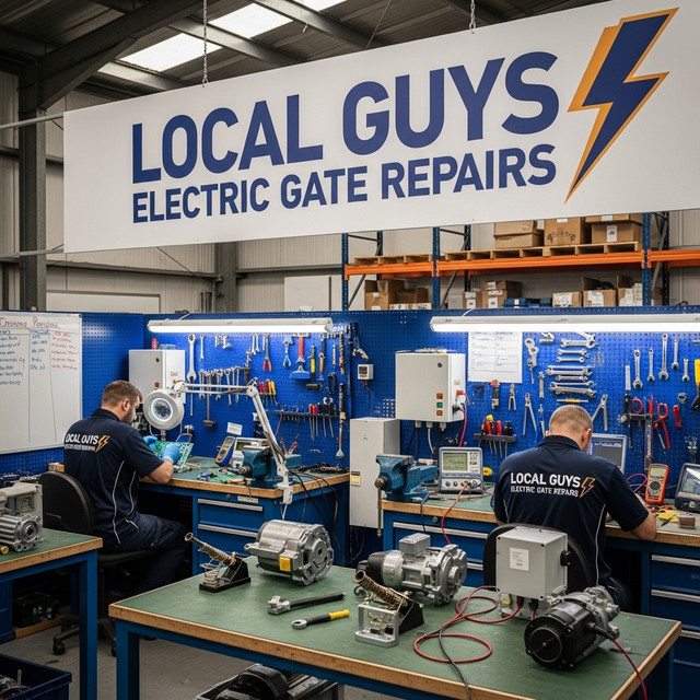 Local Guys Electric Gate Repairs Logo